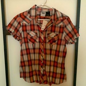Harley Davidson plaid shirt